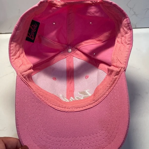Barbie Pink Embroidered Hat - Picture 5 of 5